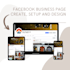 facebook business page creation, setup, and design