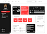 design dashboard, CRM, saas, web application, admin panel UI UX design in figma