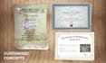 design professional and custom certificates