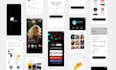 do app ui ux design, mobile app design, figma design, mockup, web app design