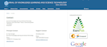 publish article google scholar index journal