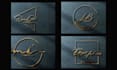 design photography signature, handwritten, scripted logo