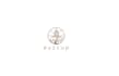 minimalistic flat logo coffee model