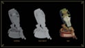 do 3d props in hand paint style