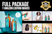 design professional amazon product listing images