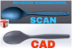 do reverse engineering your 3d scan to cad, stl to step iges