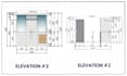 design professional 2d bathroom floor plan with detailed elevations