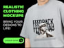 design professional clothing mockup