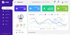 create a professional dashboard UI UX for your saas or CRM
