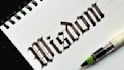 do gothic calligraphy for you