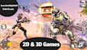 develop mobile or PC games with unreal,unity or game maker