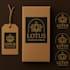 design candle logo and branding , luxury, premium style