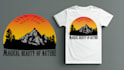 do custom t shirt design with modern vector touch