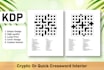make custom crossword puzzle large print for kdp interior