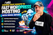 setup fast wordpress hosting with ssl, email and security