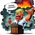 create a political cartoon