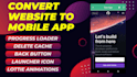 convert wordpress website to android app apk using webview