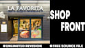 create VIP shop front, storefront, and window graphics
