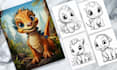 create custom coloring book or coloring pages for kids and adults