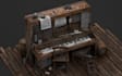 do 3d modelling and texturing for assets and environment