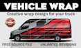 design vehicle wrap design, car wrap design, van wrap design