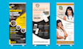design roll up banner, retractable banner, pull up banner, or roller banner