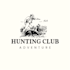 create awesom  hunting logo