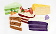 draw any cake into a realistic illustration