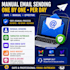 send 1000 emails manually one by one per day