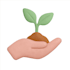 convert 2d icons to professional 3d icons with clay style