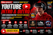 create unique youtube podcast intro video logo animation