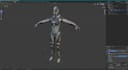 do 3d game character, 3d modeling, 3d armor, 3d object and props
