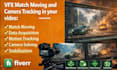 motion camera tracking, 3dtracking, object track, matchmove