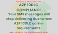 comply a2p 10dlc compliance on gohighlevel, twilio