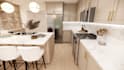 design kitchen interior in 3d and render