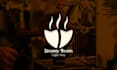 design flat food logo