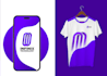 design abstract logo and brand guide