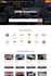 design online car dealership or car rental wordpress website