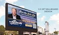 design print ready vinyl banner, signage, billboard