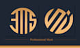 design a professional luxury monogram logo with your initials