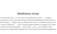 create custom guided meditation scripts and audio
