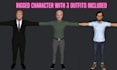 create hyper realistic character for unity, unreal engine or metahuman character