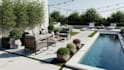 design modern landscape, garden, backyard, patio and front yard