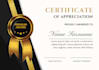 custom award certificate or diploma design