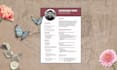 design a professional resume and modern CV template