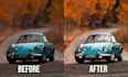 do car photo editing and retouching