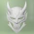 make a 3d model of the mask according to your sketch