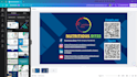 create an awesome digital visiting card design