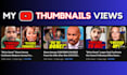 design high CTR celebrity, lifestyle youtube thumbnails