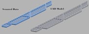 do reverse engineering from scan data, stl to step, step 3d cad model